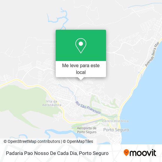 Padaria Pao Nosso De Cada Dia mapa