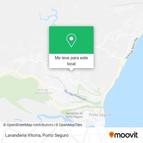Lavanderia Vitoria mapa
