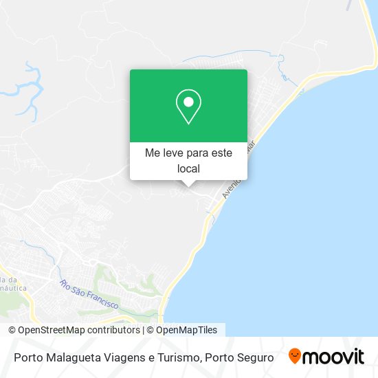 Porto Malagueta Viagens e Turismo mapa