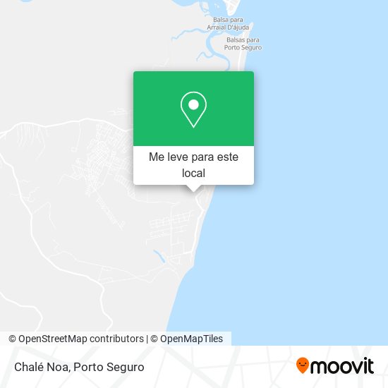 Chalé Noa mapa