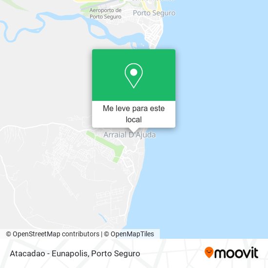 Atacadao - Eunapolis mapa