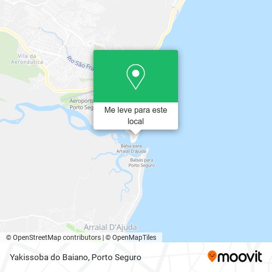 Yakissoba do Baiano mapa