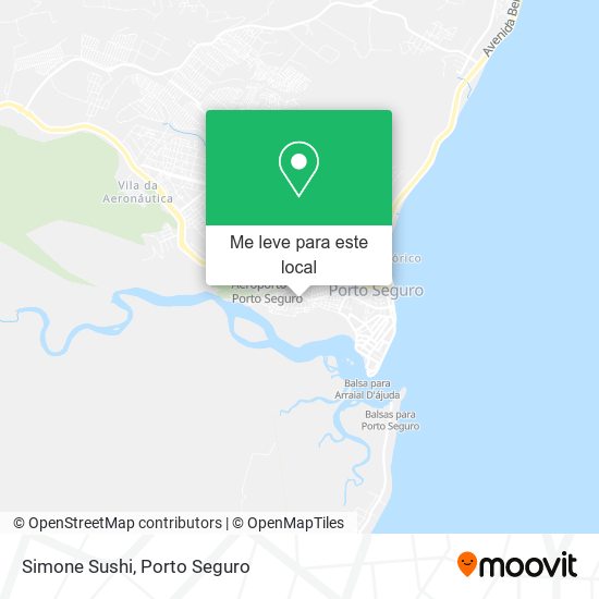 Simone Sushi mapa