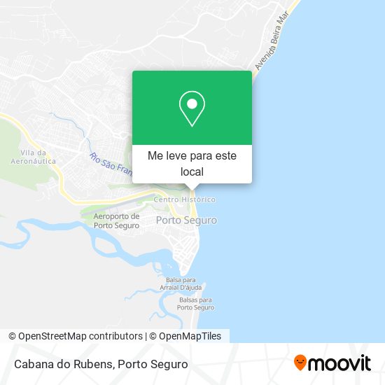 Cabana do Rubens mapa