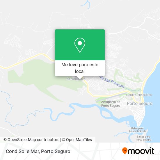Cond Sol e Mar mapa
