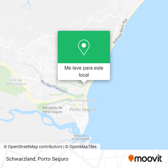 Schwarzland mapa