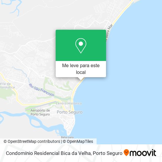 Condomínio Residencial Bica da Velha mapa