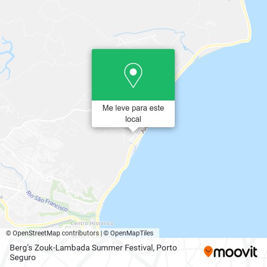Berg's Zouk-Lambada Summer Festival mapa