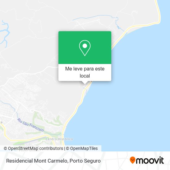 Residencial Mont Carmelo mapa