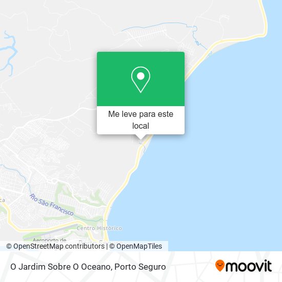 O Jardim Sobre O Oceano mapa