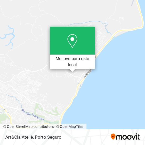 Art&Cia Ateliê mapa