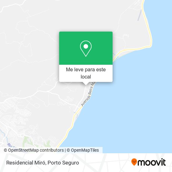 Residencial Miró mapa