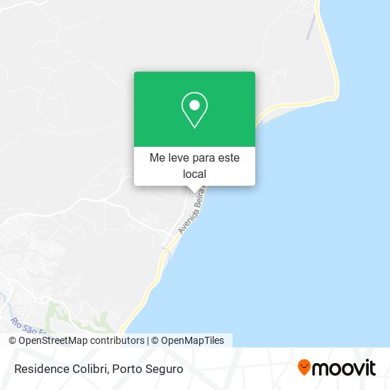 Residence Colibri mapa