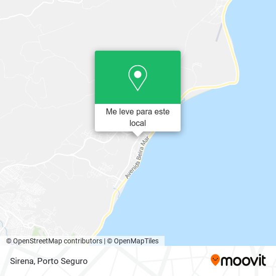 Sirena mapa