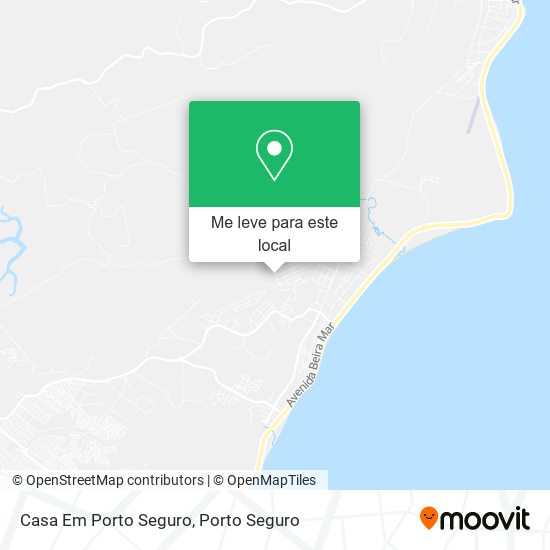 Casa Em Porto Seguro mapa