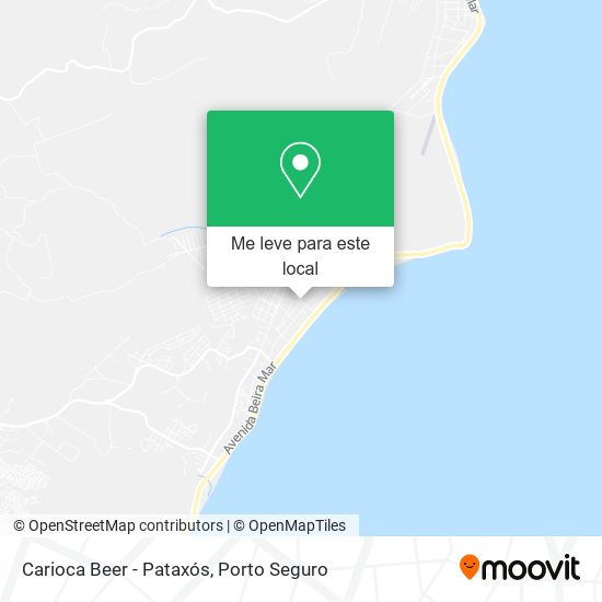 Carioca Beer - Pataxós mapa