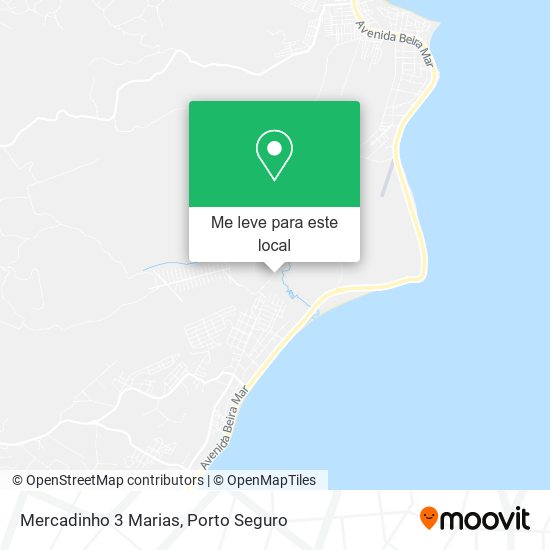 Mercadinho 3 Marias mapa