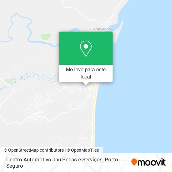 Centro Automotivo Jau Pecas e Serviços mapa