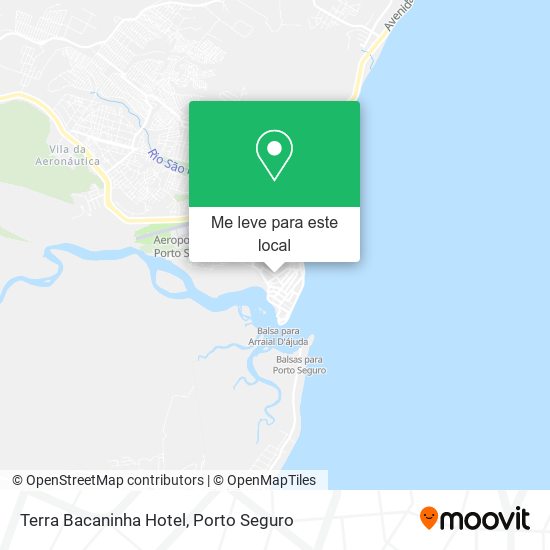 Terra Bacaninha Hotel mapa