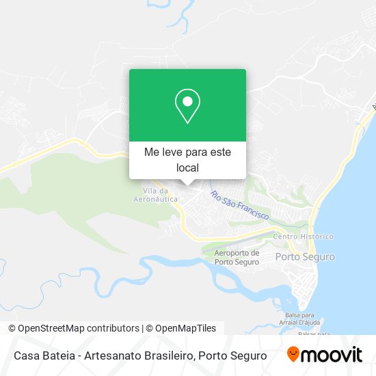 Casa Bateia - Artesanato Brasileiro mapa