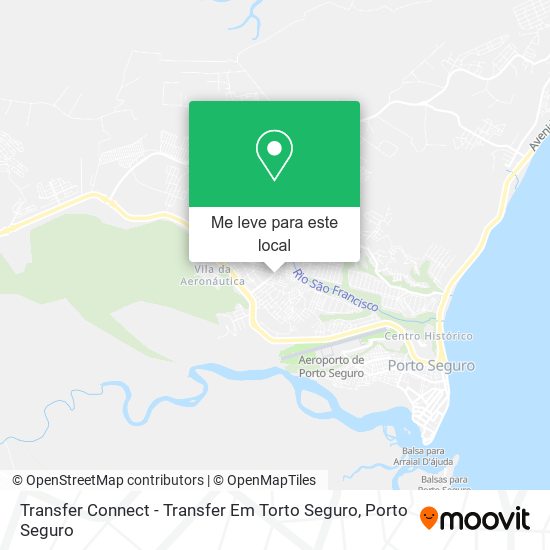 Transfer Connect - Transfer Em Torto Seguro mapa