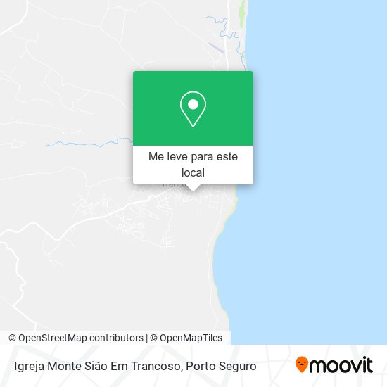 Igreja Monte Sião Em Trancoso mapa