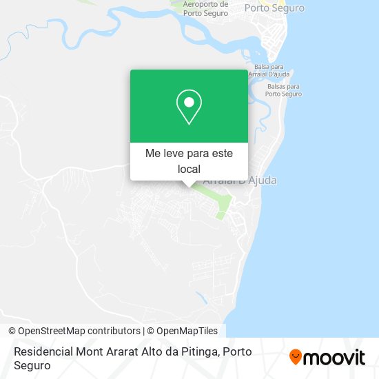 Residencial Mont Ararat Alto da Pitinga mapa