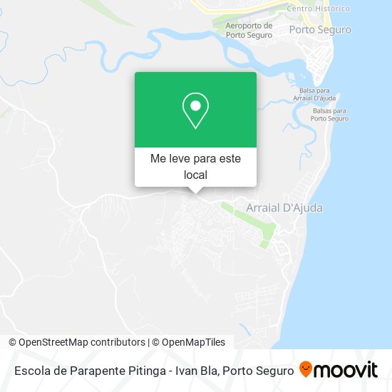 Escola de Parapente Pitinga - Ivan Bla mapa