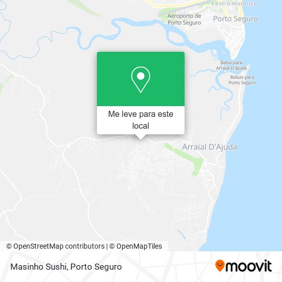 Masinho Sushi mapa