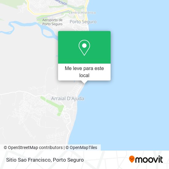 Sitio Sao Francisco mapa