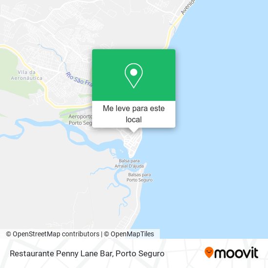 Restaurante Penny Lane Bar mapa