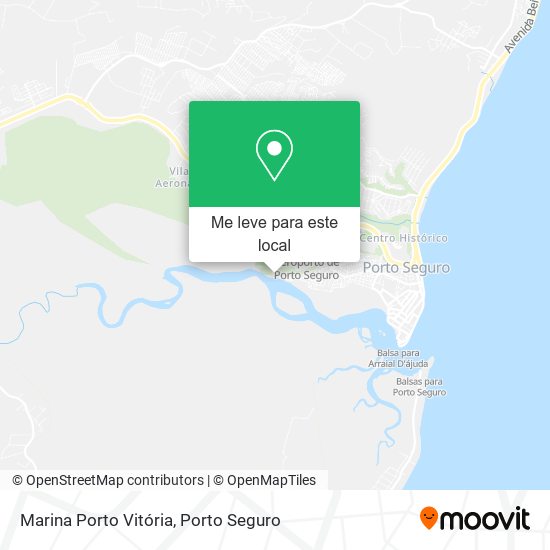 Marina Porto Vitória mapa