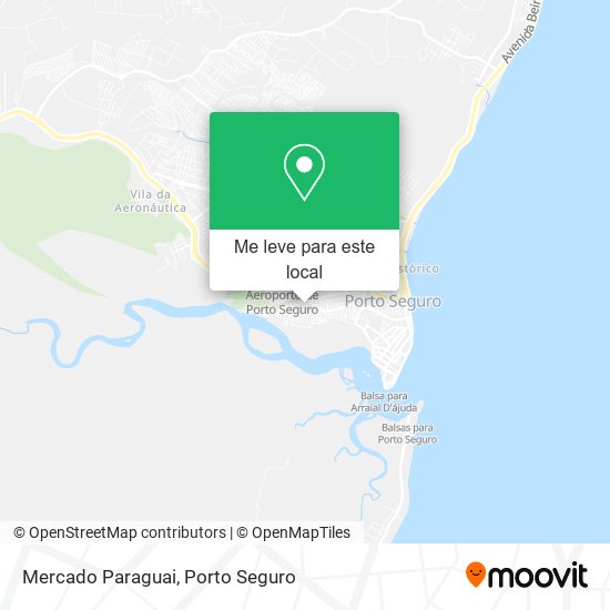 Mercado Paraguai mapa