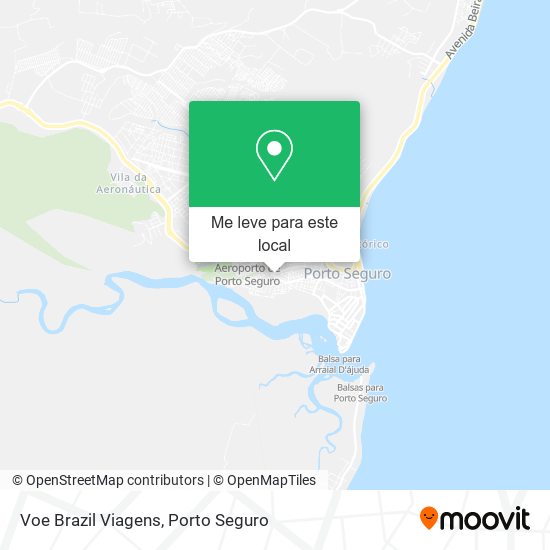 Voe Brazil Viagens mapa