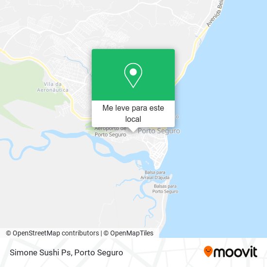 Simone Sushi Ps mapa