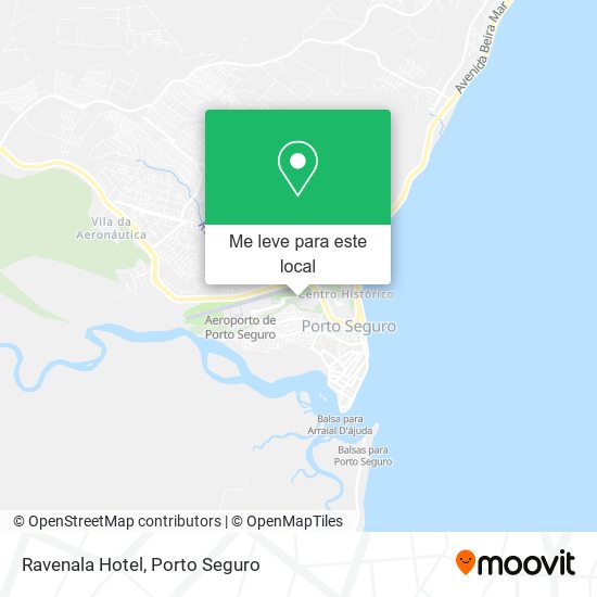 Ravenala Hotel mapa