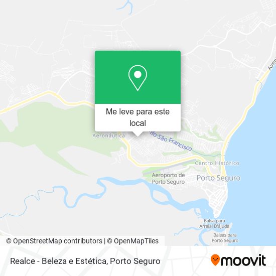 Realce - Beleza e Estética mapa