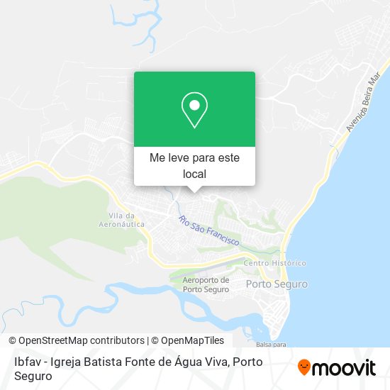 Ibfav - Igreja Batista Fonte de Água Viva mapa