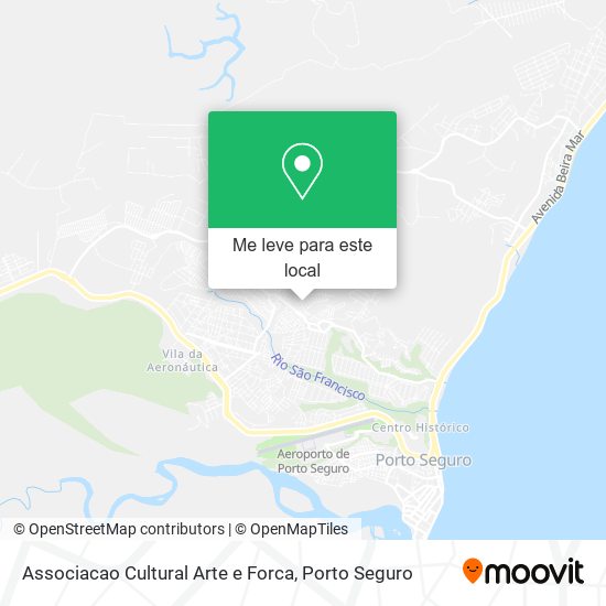 Associacao Cultural Arte e Forca mapa