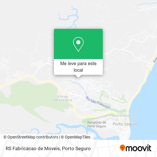 RS Fabricacao de Moveis mapa