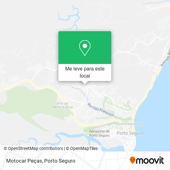 Motocar Peças mapa