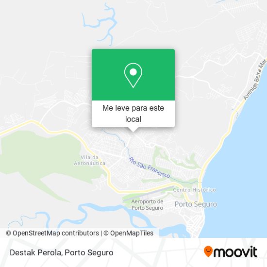 Destak Perola mapa