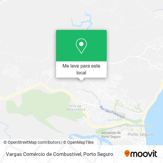 Vargas Comércio de Combustível mapa
