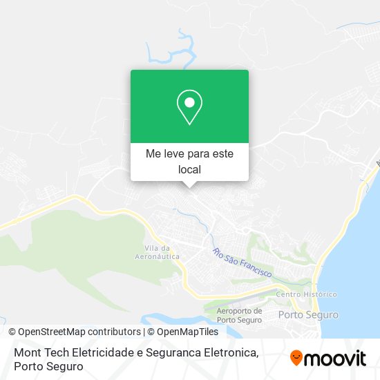 Mont Tech Eletricidade e Seguranca Eletronica mapa