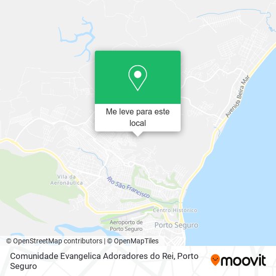 Comunidade Evangelica Adoradores do Rei mapa