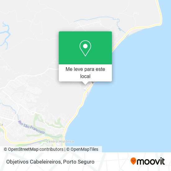 Objetivos Cabeleireiros mapa