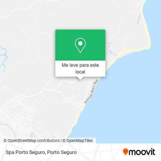 Spa Porto Seguro mapa