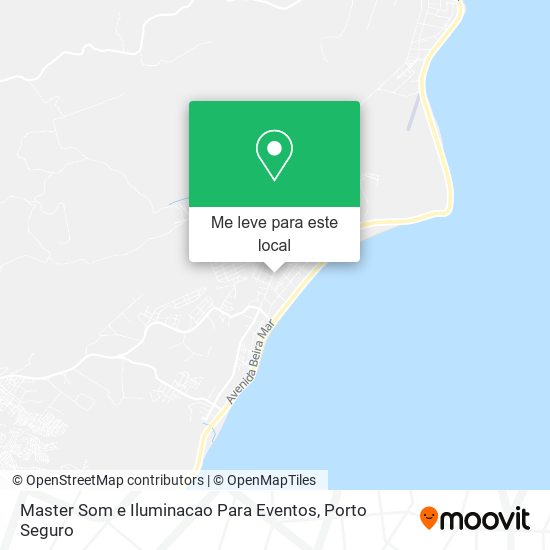 Master Som e Iluminacao Para Eventos mapa