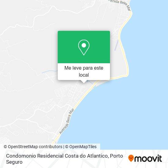 Condomonio Residencial Costa do Atlantico mapa