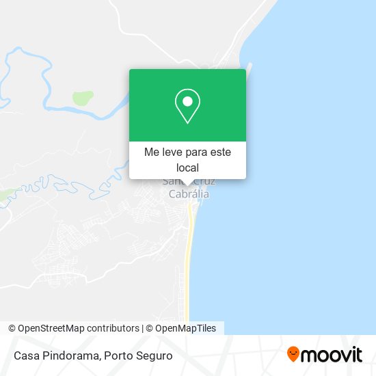 Casa Pindorama mapa